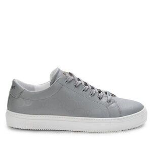 VALENTINO BY MARIO VALENTINO Jimmy Logo gray Leather lace up Sneaker men 11